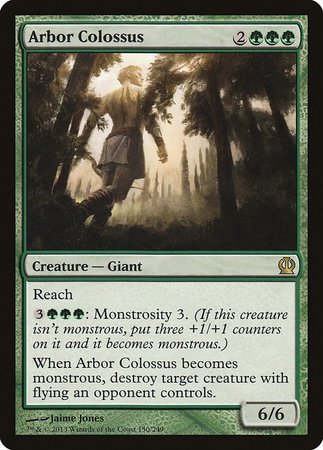 Arbor Colossus [Theros] | Cards and Coasters CA