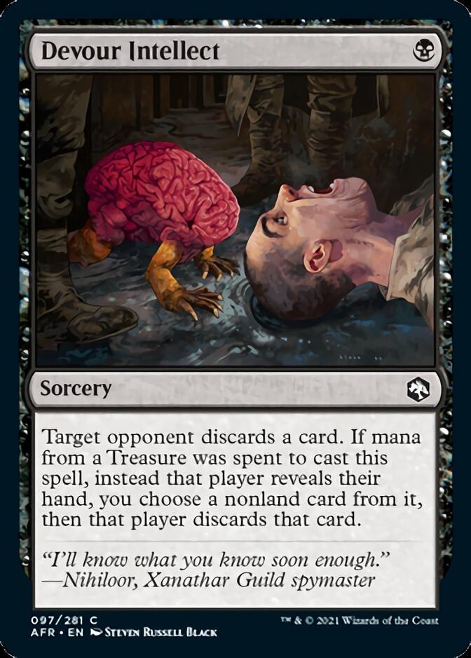 Devour Intellect [Dungeons & Dragons: Adventures in the Forgotten Realms] | Cards and Coasters CA