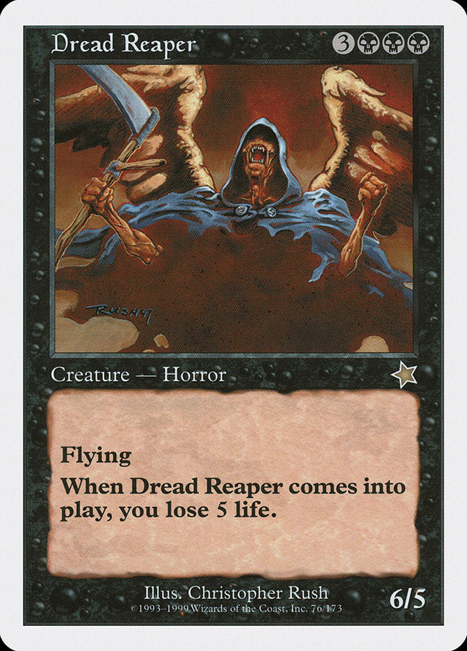 Dread Reaper [Starter 1999] | Cards and Coasters CA