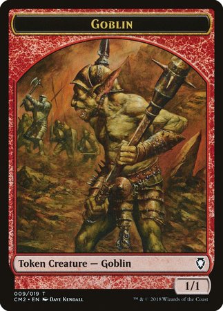 Goblin Token [Commander Anthology Volume II Tokens] | Cards and Coasters CA