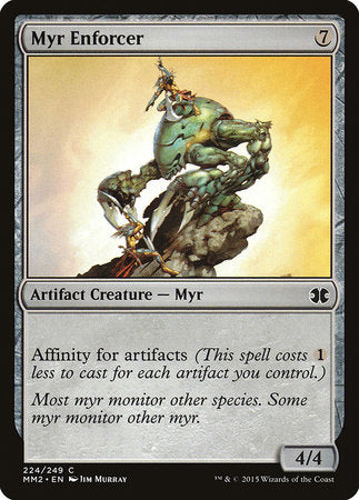 Myr Enforcer [Modern Masters 2015] | Cards and Coasters CA