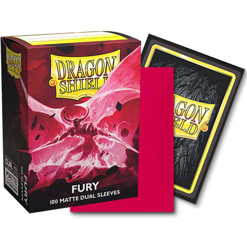 Dragon Shield Matte Dual Fury Alaric Crimson King | Cards and Coasters CA