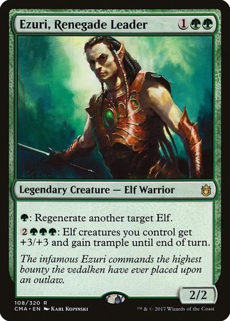 Ezuri, Renegade Leader [Commander Anthology] | Cards and Coasters CA