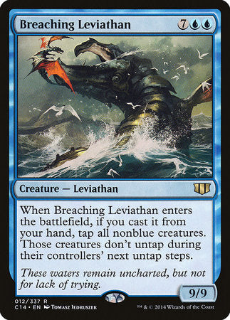 Breaching Leviathan [Commander 2014] | Cards and Coasters CA
