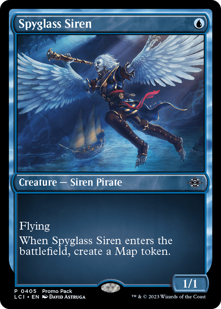 Spyglass Siren [The Lost Caverns of Ixalan Promos] | Cards and Coasters CA