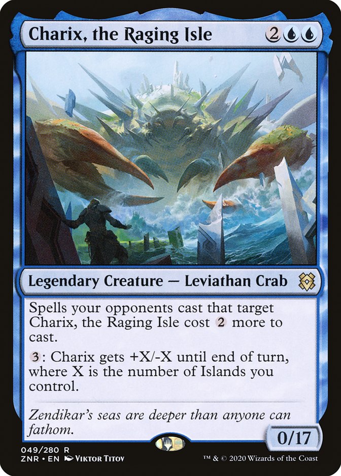 Charix, the Raging Isle (049/280) [Zendikar Rising] | Cards and Coasters CA