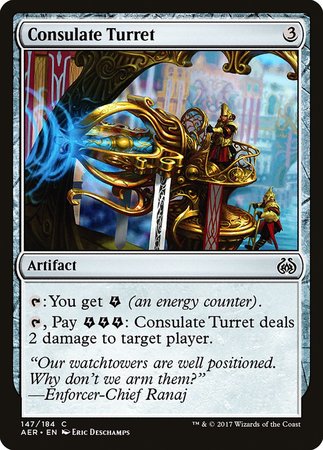 Consulate Turret [Aether Revolt] | Cards and Coasters CA