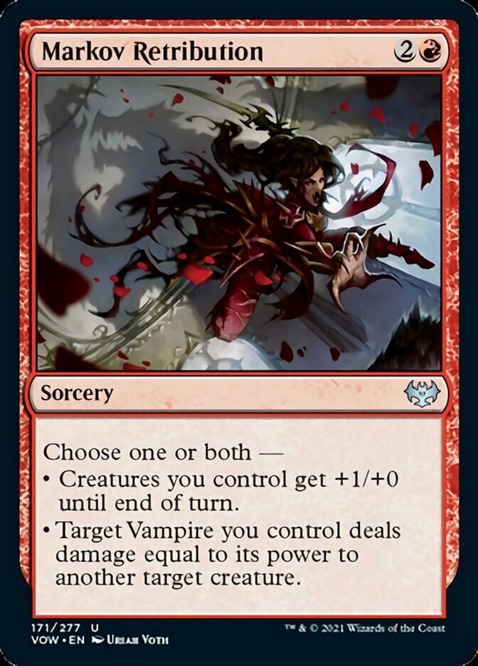 Markov Retribution [Innistrad: Crimson Vow] | Cards and Coasters CA
