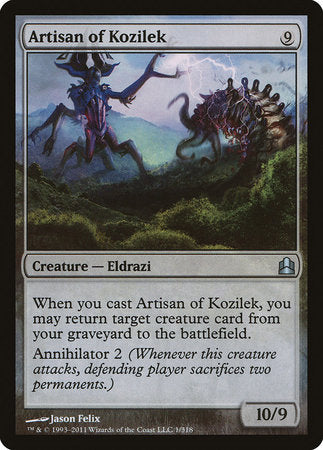 Artisan of Kozilek [Commander 2011] | Cards and Coasters CA