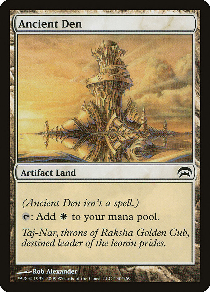 Ancient Den [Planechase] | Cards and Coasters CA