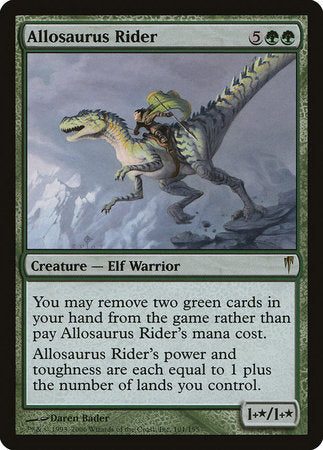 Allosaurus Rider [Coldsnap] | Cards and Coasters CA