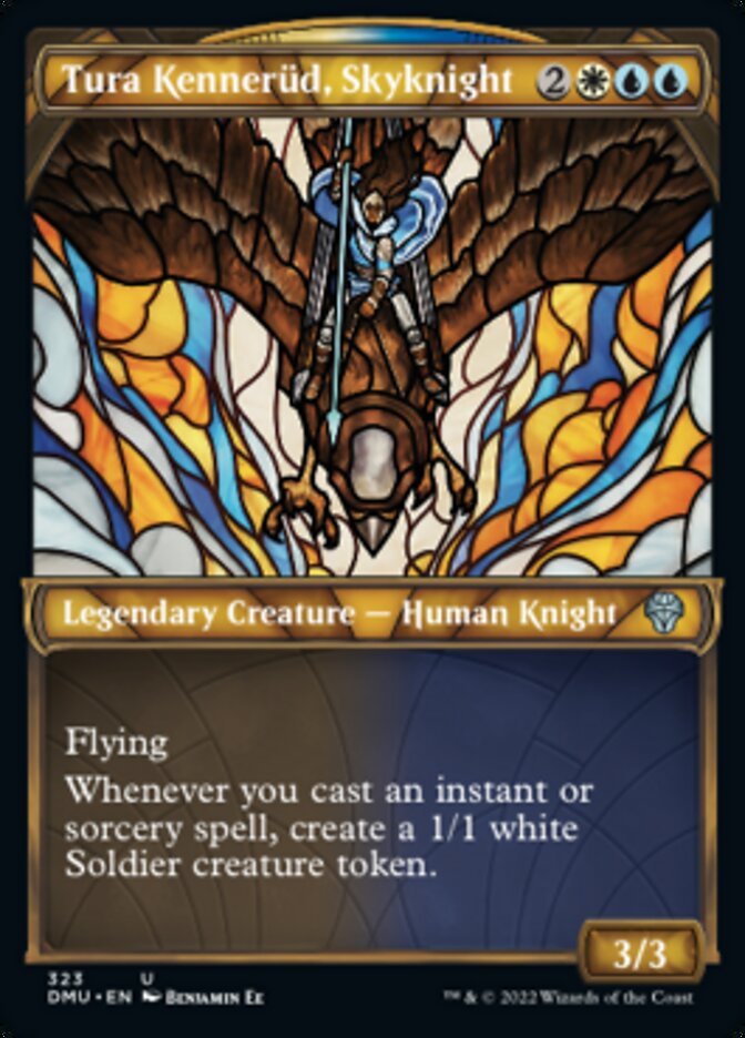 Tura Kennerud, Skyknight (Showcase) [Dominaria United] | Cards and Coasters CA