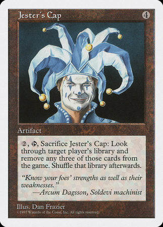 Jester's Cap [Fifth Edition] | Cards and Coasters CA