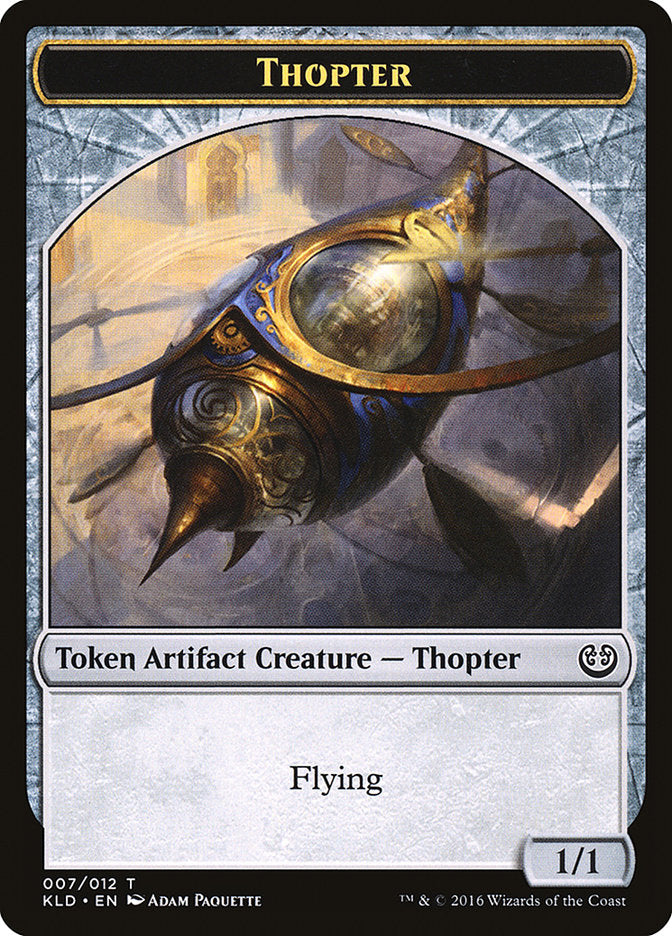 Thopter (007/012) [Kaladesh Tokens] | Cards and Coasters CA