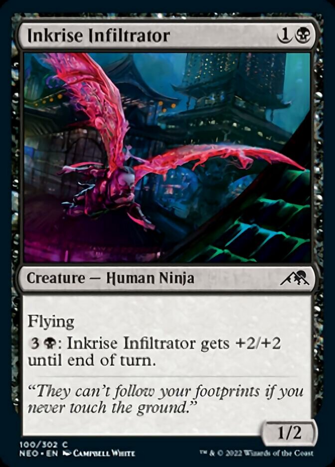 Inkrise Infiltrator [Kamigawa: Neon Dynasty] | Cards and Coasters CA