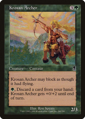 Krosan Archer [Odyssey] | Cards and Coasters CA
