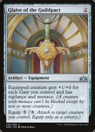 Glaive of the Guildpact [Guilds of Ravnica] | Cards and Coasters CA