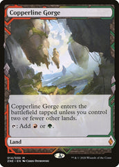 Copperline Gorge [Zendikar Rising Expeditions] | Cards and Coasters CA