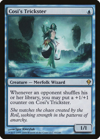 Cosi's Trickster [Zendikar] | Cards and Coasters CA