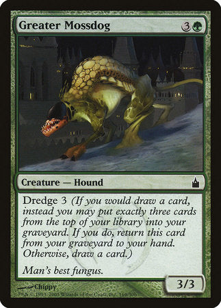 Greater Mossdog [Ravnica: City of Guilds] | Cards and Coasters CA