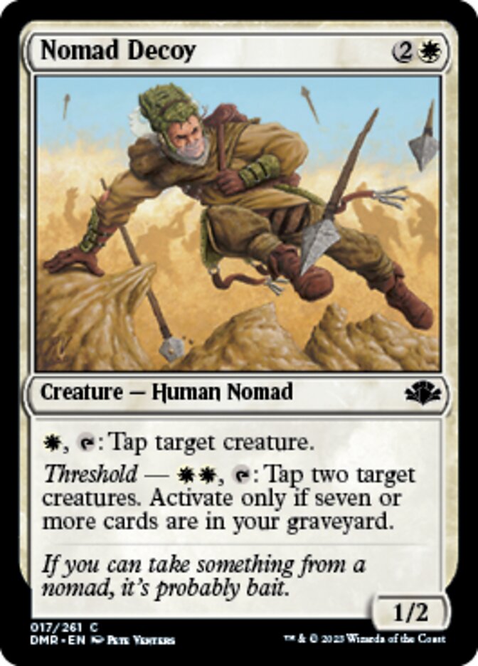 Nomad Decoy [Dominaria Remastered] | Cards and Coasters CA