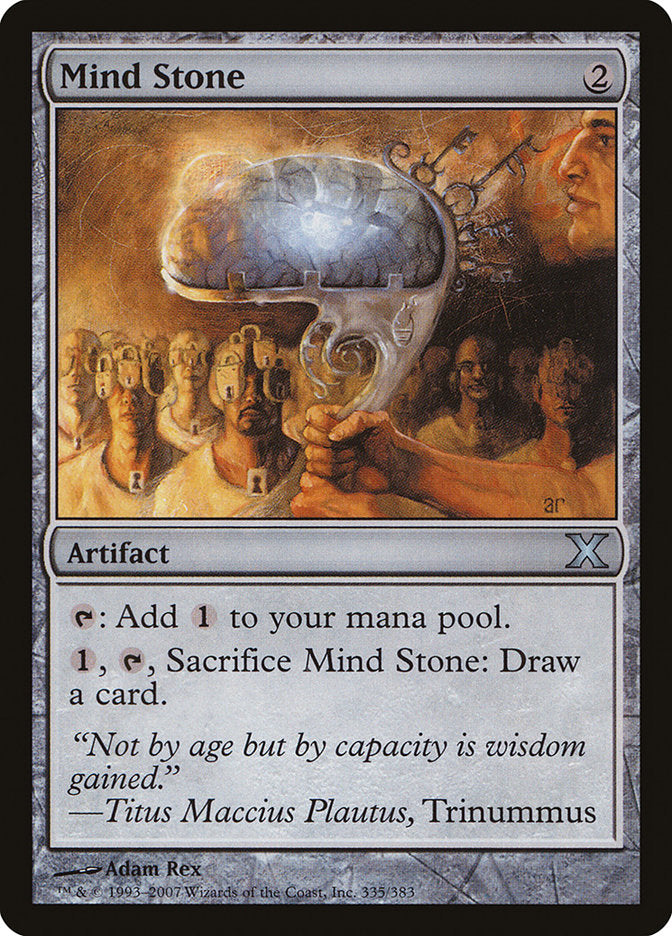 Mind Stone [Tenth Edition] | Cards and Coasters CA