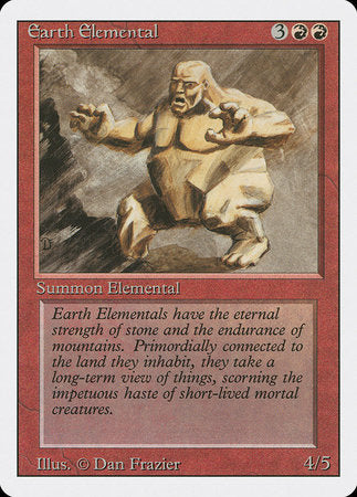 Earth Elemental [Revised Edition] | Cards and Coasters CA