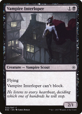 Vampire Interloper [Explorers of Ixalan] | Cards and Coasters CA