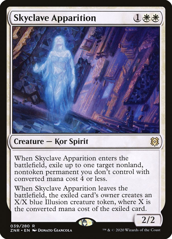 Skyclave Apparition [Zendikar Rising] | Cards and Coasters CA