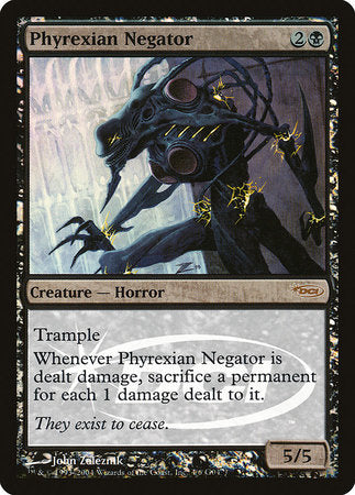Phyrexian Negator [Judge Gift Cards 2004] | Cards and Coasters CA