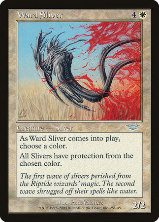 Ward Sliver [Legions] | Cards and Coasters CA