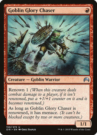 Goblin Glory Chaser [Magic Origins] | Cards and Coasters CA