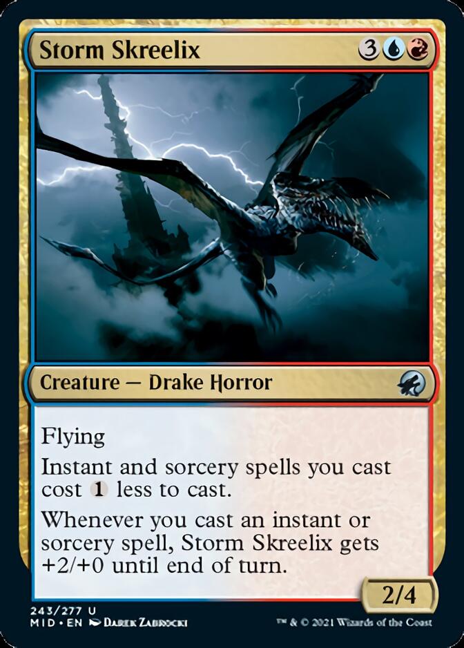 Storm Skreelix [Innistrad: Midnight Hunt] | Cards and Coasters CA