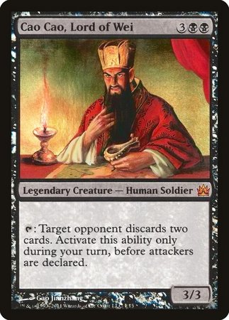 Cao Cao, Lord of Wei [From the Vault: Legends] | Cards and Coasters CA