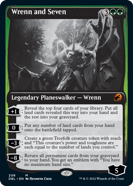 Wrenn and Seven [Innistrad: Double Feature] | Cards and Coasters CA