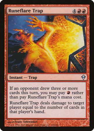 Runeflare Trap [Zendikar] | Cards and Coasters CA