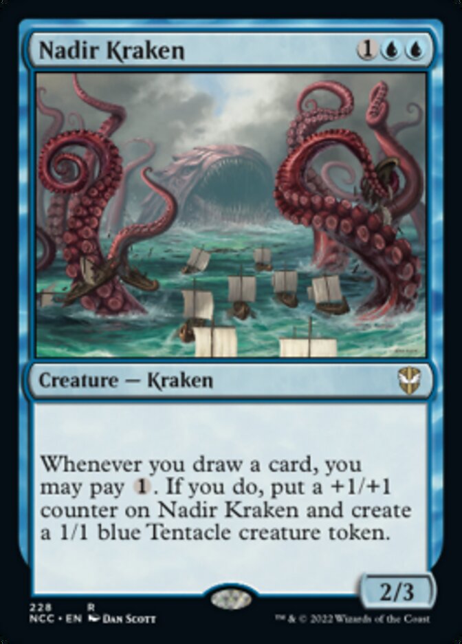 Nadir Kraken [Streets of New Capenna Commander] | Cards and Coasters CA