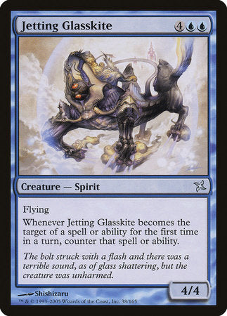 Jetting Glasskite [Betrayers of Kamigawa] | Cards and Coasters CA