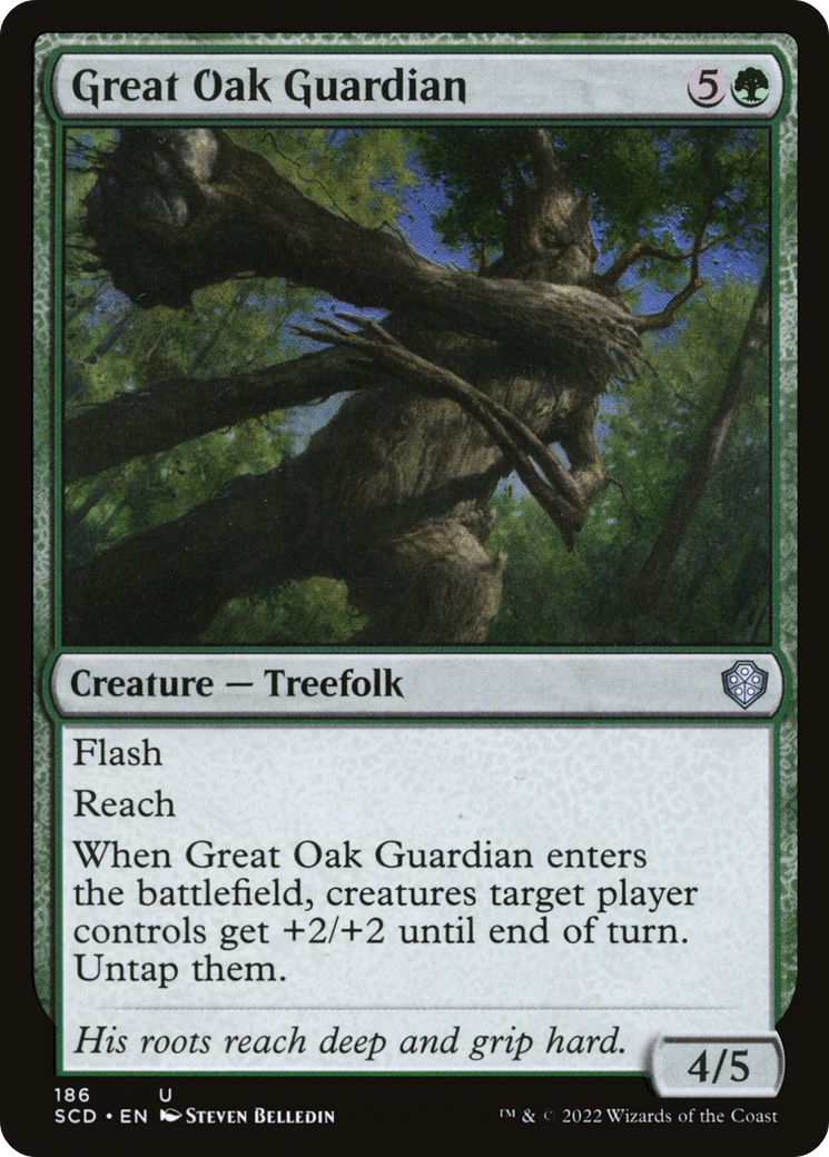 Great Oak Guardian [Starter Commander Decks] | Cards and Coasters CA