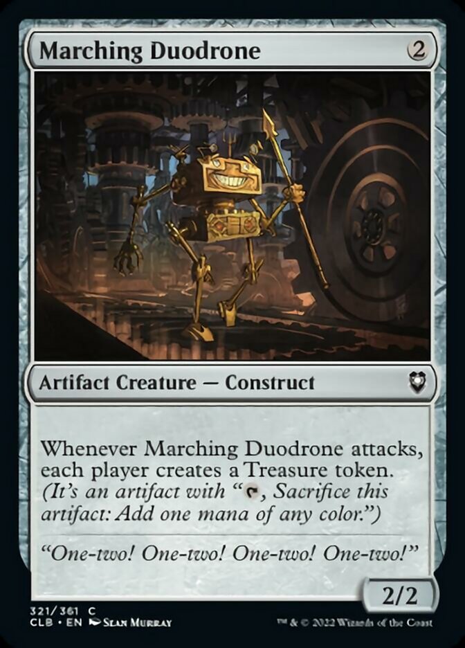 Marching Duodrone [Commander Legends: Battle for Baldur's Gate] | Cards and Coasters CA