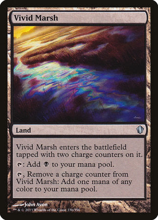 Vivid Marsh [Commander 2013] | Cards and Coasters CA