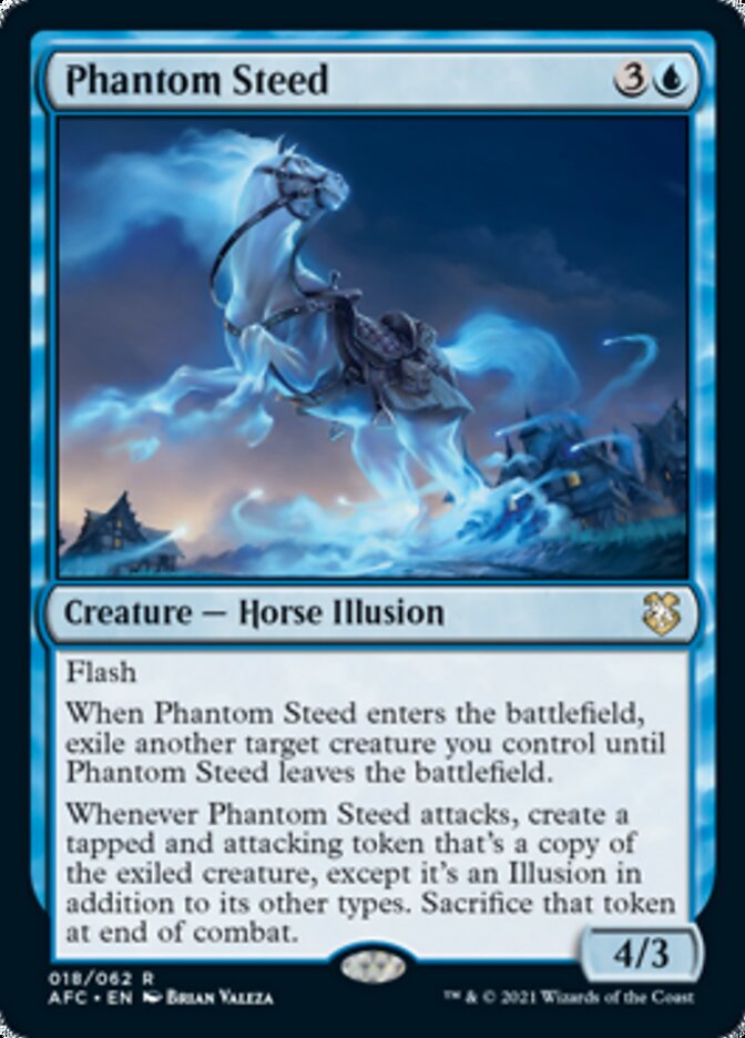 Phantom Steed [Dungeons & Dragons: Adventures in the Forgotten Realms Commander] | Cards and Coasters CA