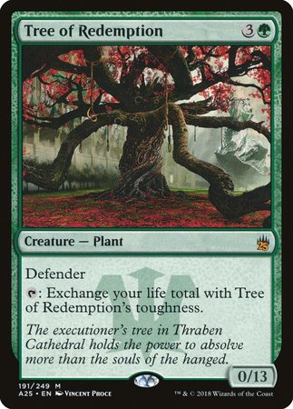 Tree of Redemption [Masters 25] | Cards and Coasters CA