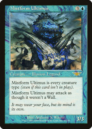 Mistform Ultimus [Legions] | Cards and Coasters CA