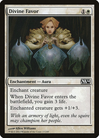 Divine Favor [Magic 2014] | Cards and Coasters CA