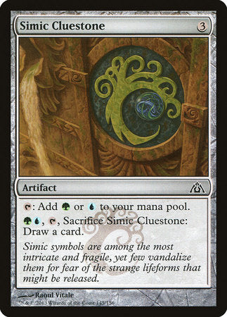 Simic Cluestone [Dragon's Maze] | Cards and Coasters CA