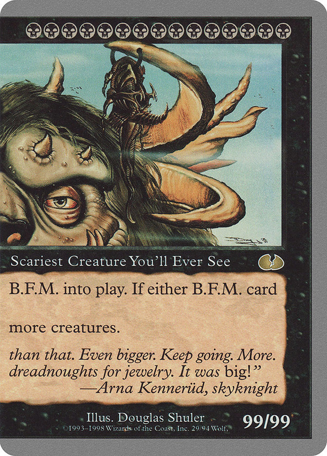 B.F.M. (Big Furry Monster) (29/94) [Unglued] | Cards and Coasters CA