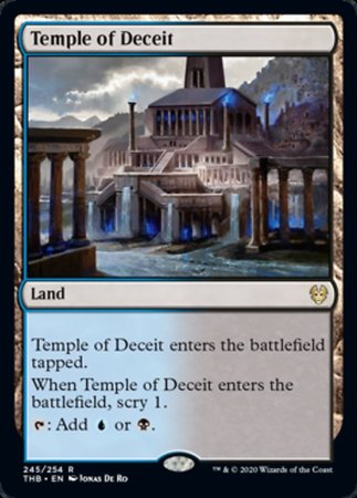 Temple of Deceit [Theros Beyond Death] | Cards and Coasters CA