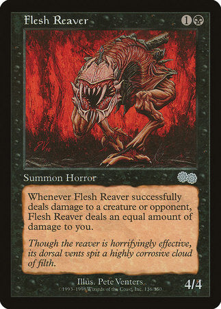 Flesh Reaver [Urza's Saga] | Cards and Coasters CA