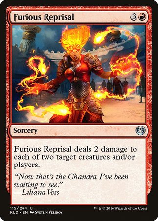 Furious Reprisal [Kaladesh] | Cards and Coasters CA